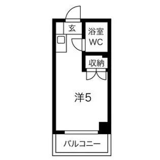 カルム千里山II【2階】の間取り
