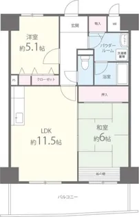 ベルフォーレ【3階】の間取り