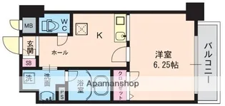 ジュネス関目高殿【9階】の間取り