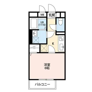 アムール HARMONYⅠ【1階】の間取り