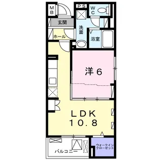 カーサ・クラティーバ【4階】の間取り