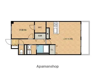 グランパレス東洋【6階】の間取り