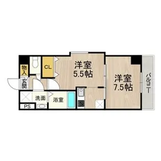 センターポイント吉志部【4階】の間取り