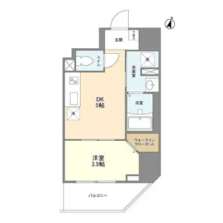 イルリッシュ西中島(ILE RICHE NISHINAKAJIM【0302号室】の間取り