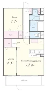 BELLE JOIE【2階】の間取り