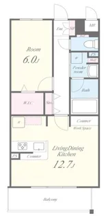 BELLE JOIE(ベルジョワ)【1階】の間取り