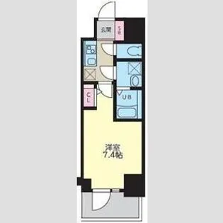 S-RESIDENCE千里丘【14階】の間取り