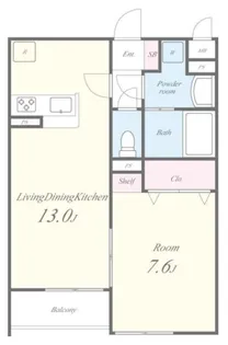 Avenir【2階】の間取り