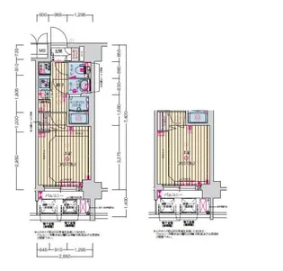 1Kの間取り画像