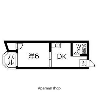Lu Sheeta【3階】の間取り
