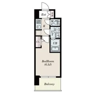 S-RESIDENCE城東SEVER【10階】の間取り