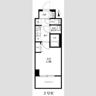 アルティザ江坂【2階】の間取り