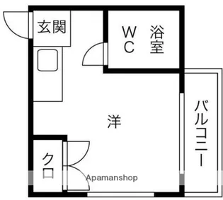 プレアール佃【301号室】の間取り