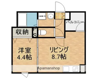 ピノコ【1階】の間取り