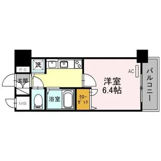 プレサンス淀リーヴァ【3階】の間取り