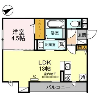 AVENIR城北【3階】の間取り