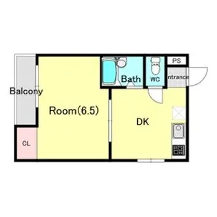 メイゾン太子橋【2階】の間取り