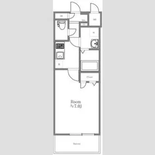 エスリード北大阪レジデンス【5階】の間取り