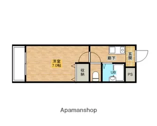 ノルデンハイム淡路【4階】の間取り