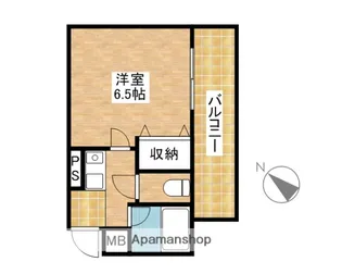 弘和ハイム【4階】の間取り