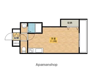 マエナカハイツ参番館【2階】の間取り