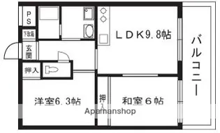 パークサイドテラス【1階】の間取り
