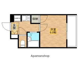 アンジュクレール【4階】の間取り