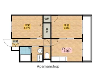 エーゲンハイム【4階】の間取り