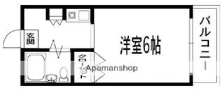 1Kの間取り画像