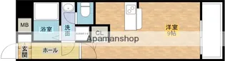 アドバンス新大阪Ⅴ【3階】の間取り