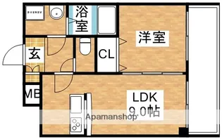 CITY SPIRE十三東(インボイス十三東レジデンス)【7階】の間取り