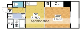 アーバネス淀川【2階】の間取り