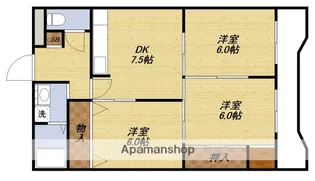 ライトハイツ【2階】の間取り