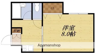 コート千里山西Ⅲ【3階】の間取り