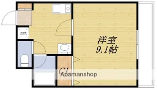 アーネスト山手Ⅱ【4階】の間取り