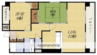 ラヴィアフォーレ千里山【5階】の間取り