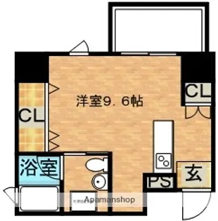 フロンティアゲート淀川【2階】の間取り