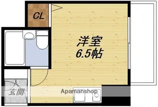 REBANGA十三アパートメント【3階】の間取り
