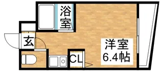 1Kの間取り画像