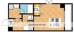 ELSOL ESAKA【5階】の間取り