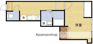 リザルト三国【6階】の間取り