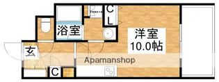 グレンパーク新大阪Ⅱ【6階】の間取り