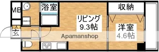 セノアタワー新大阪【3階】の間取り