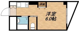 有馬パレス西中島【6階】の間取り