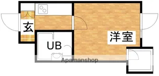 ミフネセントラルベア新大阪【3階】の間取り