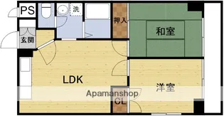 パークロッジ【2階】の間取り