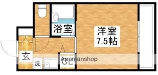 第15東昌ハイツ【2階】の間取り