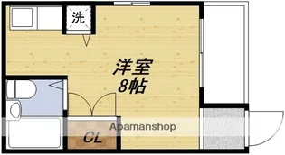 ハイツ芳【8階】の間取り
