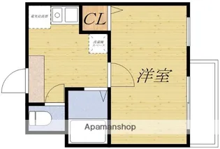 HILLTOP千里山【1階】の間取り