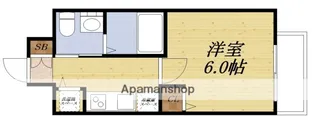 エスリード新大阪NORTH【6階】の間取り